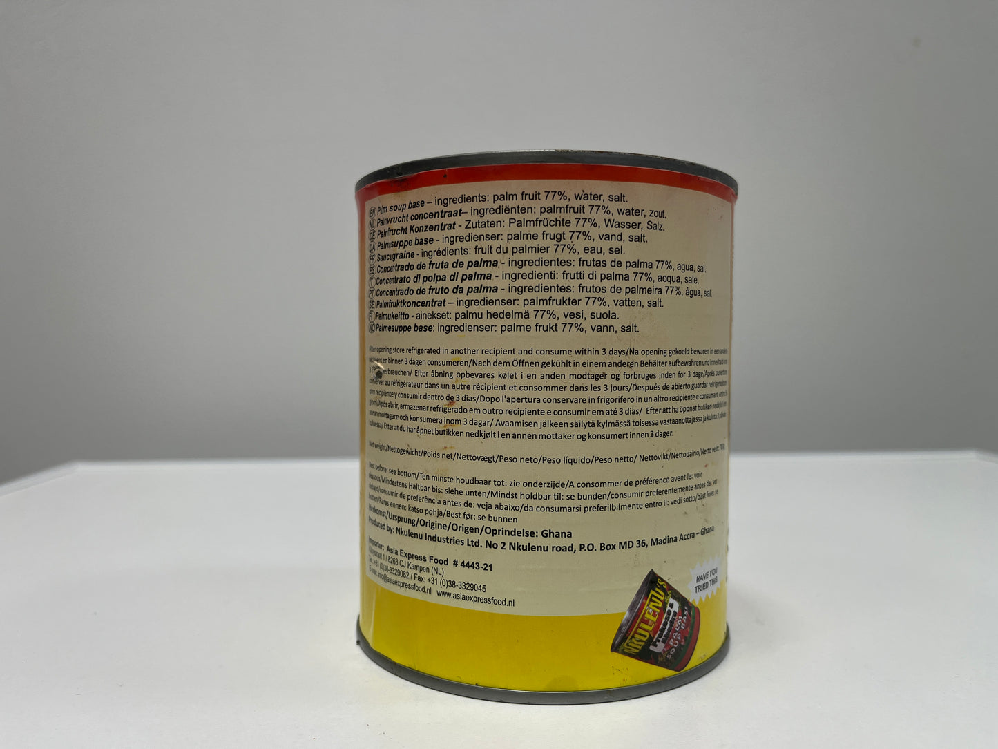 Palm Soup Base/Cream 780g - NKULENU'S