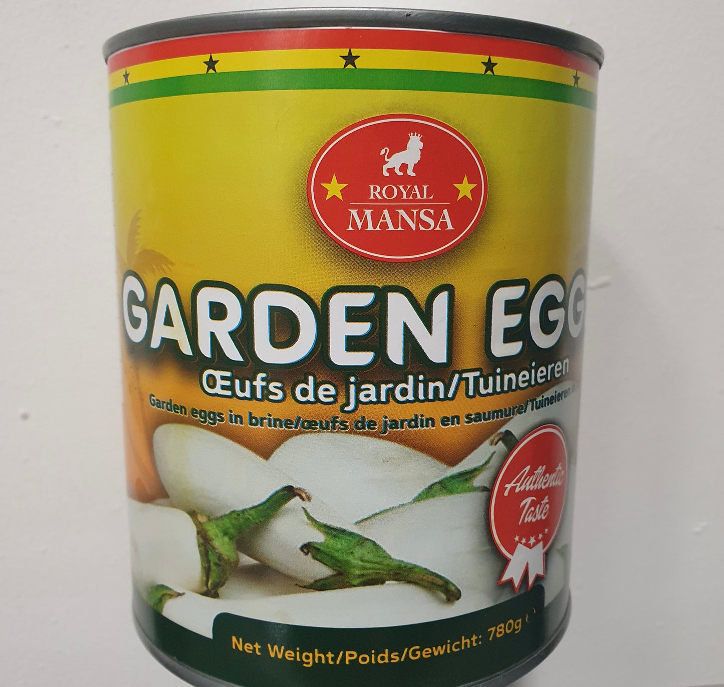 Canned Garden Eggs 780g - Royal Mansa