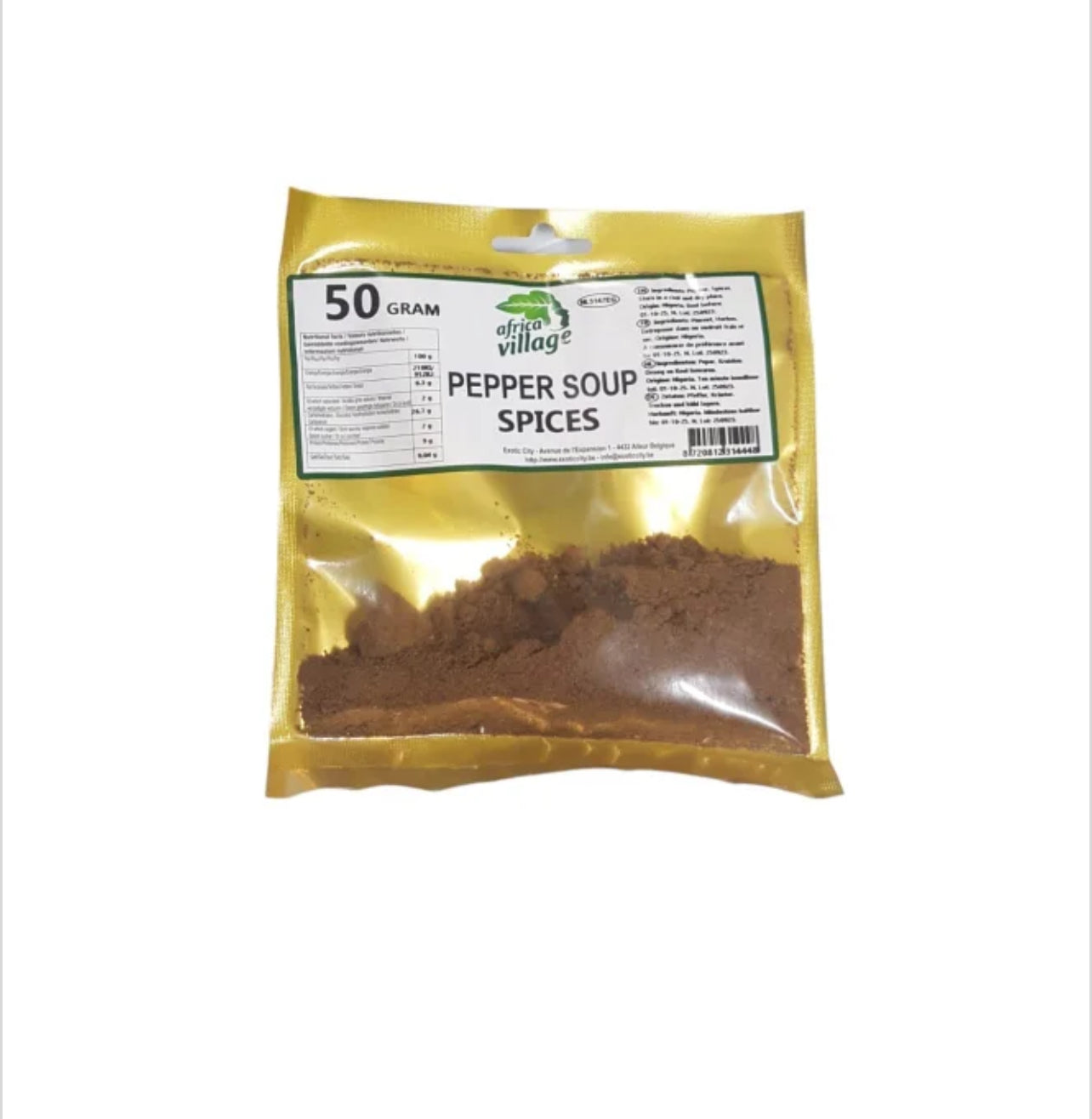 Pepper Soup Spices Africa Village -50g