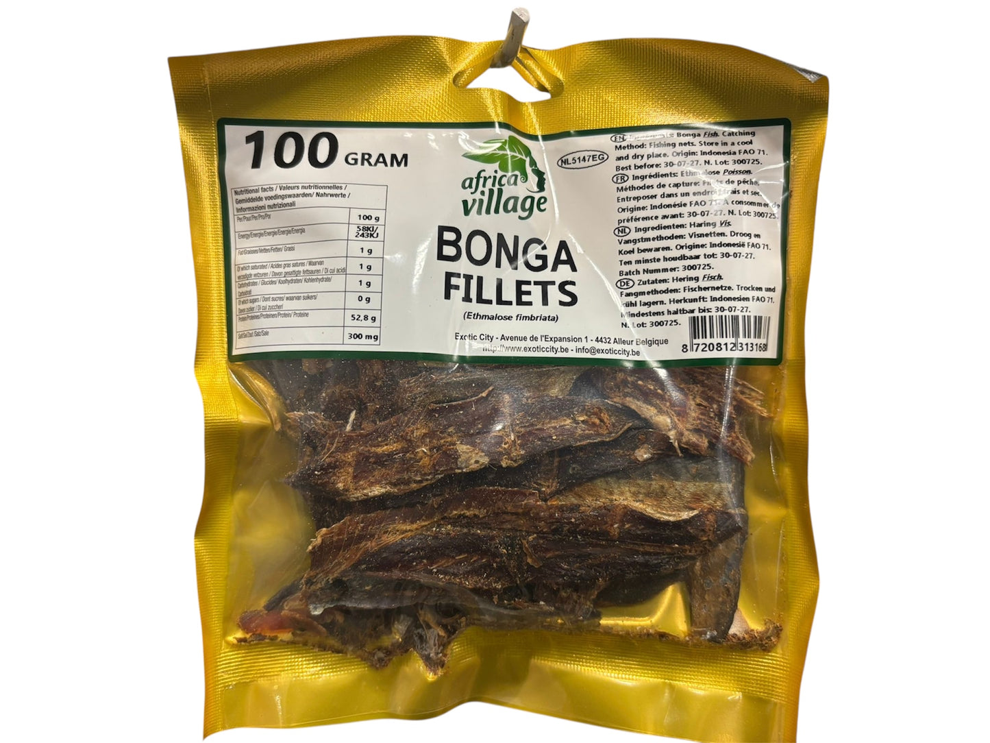 Bonga fillet 100g - African Village