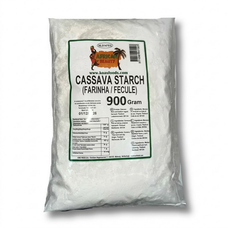 Cassava Starch 900g - African Beauty