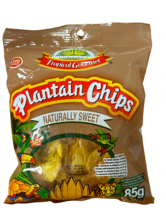 CHIPS PLANTAIN-TG SWEET 85g