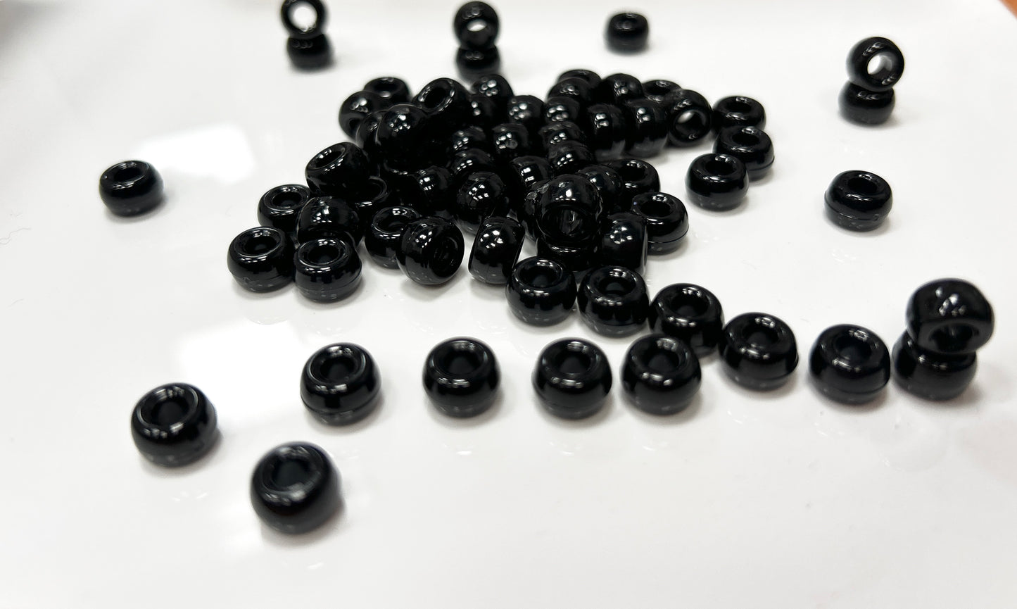 Beads for Braids (Black) Hair Accessories