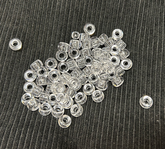 Beads for Braids (White) Hair Accessories