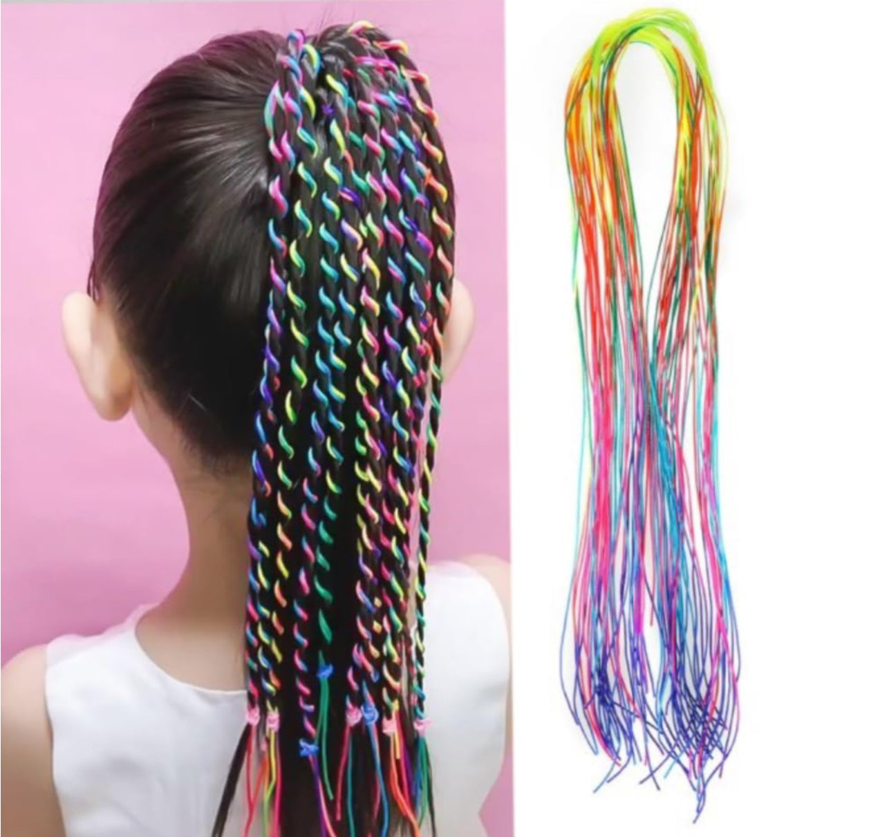 Rainbow Robes for Braids