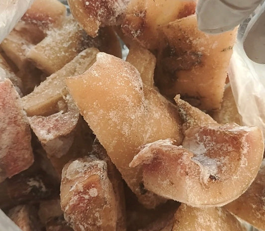 Frozen Pommo/Wele/Burned cow skin 1kg - African Beauty