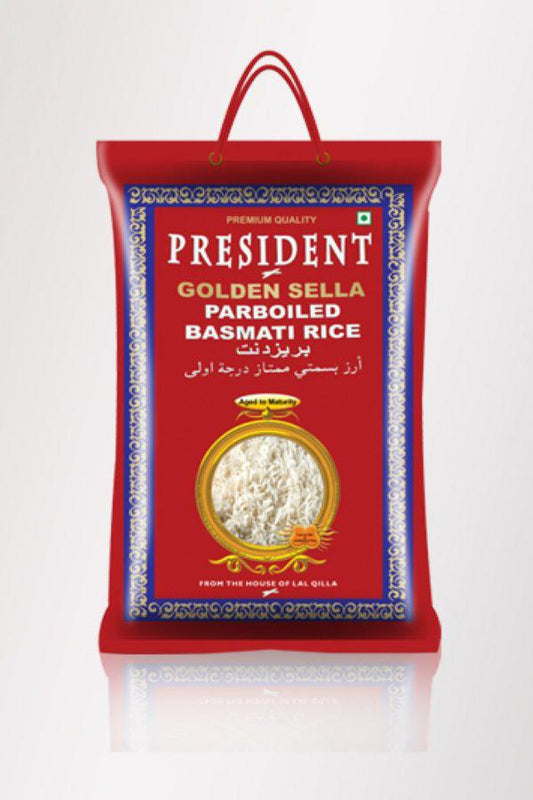 President golden sella basmati rice 10kg