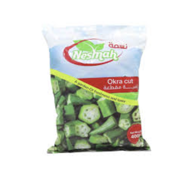 Frozen Okra Cut Bhindi 400g - NESMAH